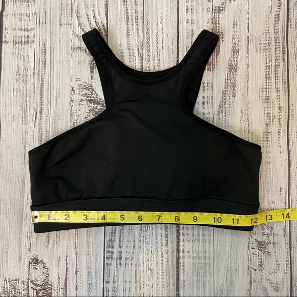 Mono B High Neck Strappy Sports Bra. Size Medium. - Picture 5 of 7